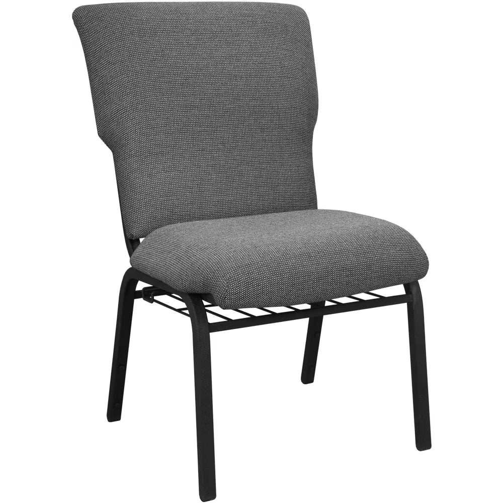 Black Marble Church Chair - 21 in. Wide H6960
