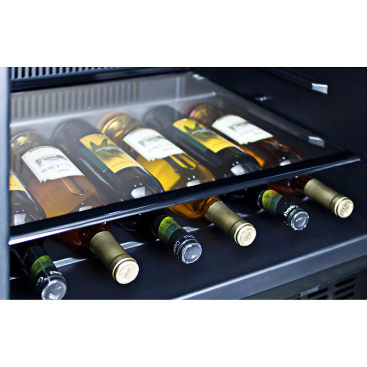 24 in. Outdoor Built-in Refrigerator with Lock Stainless Steel X355887