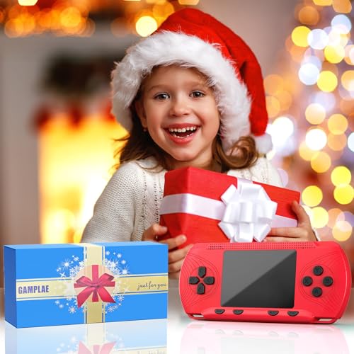 Handheld Game Console with 258 Video Games & 3 Cartridges, 3.0'' Screen Y1885