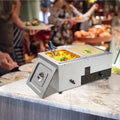 Commercial Electric Food Warmer 2*12Qt Pan J594