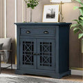2 Door Navy Accent Cabinet J612601