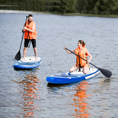 10' Inflatable Stand Up Paddle Board with Bag Paddle Pump E648313