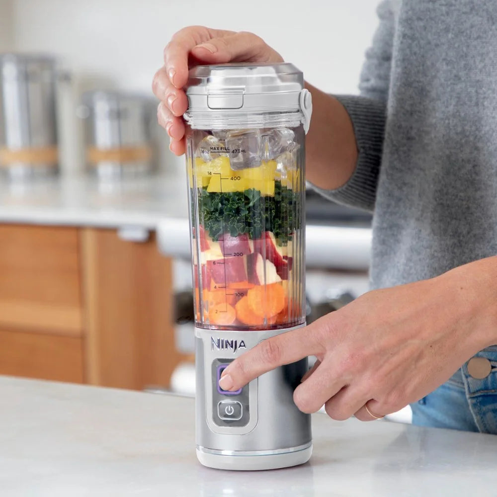 White 18 oz Portable Blender P21692