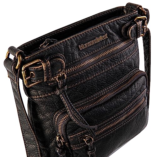 Soft Washed Leather Crossbody Shoulder Bag O550147