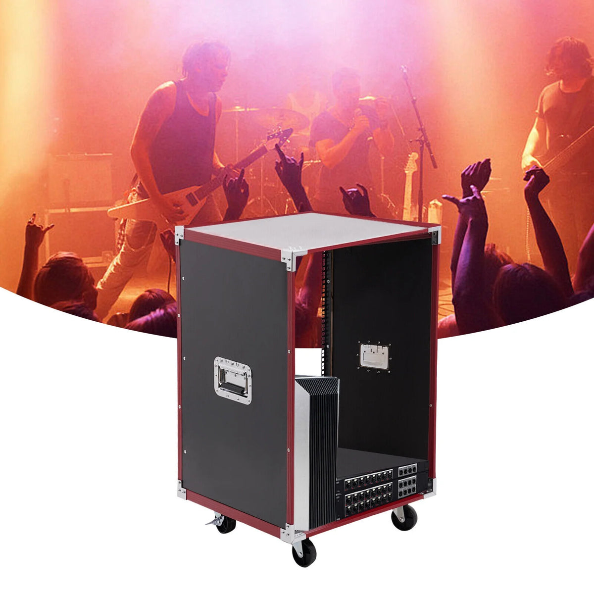 16U Network Server Cabinet with Wheels H58224