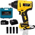 Cordless Brushless 1/2 inch Impact Wrench Kit 21V 460 Ft-lbs T708546