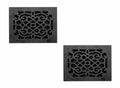 Cast Floor Heat Register Vent F1874