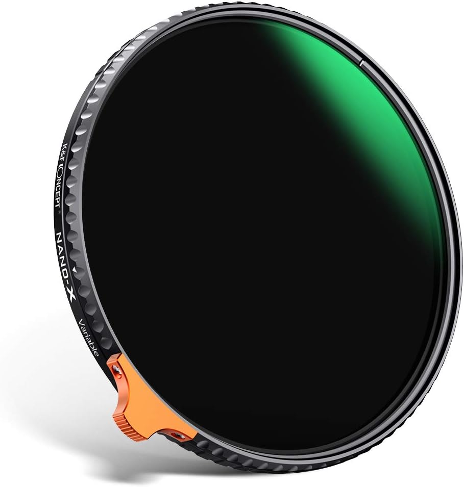 72mm Variable ND Filter ND2-ND400 with Multi-Layer Coatings AGC Glass K456