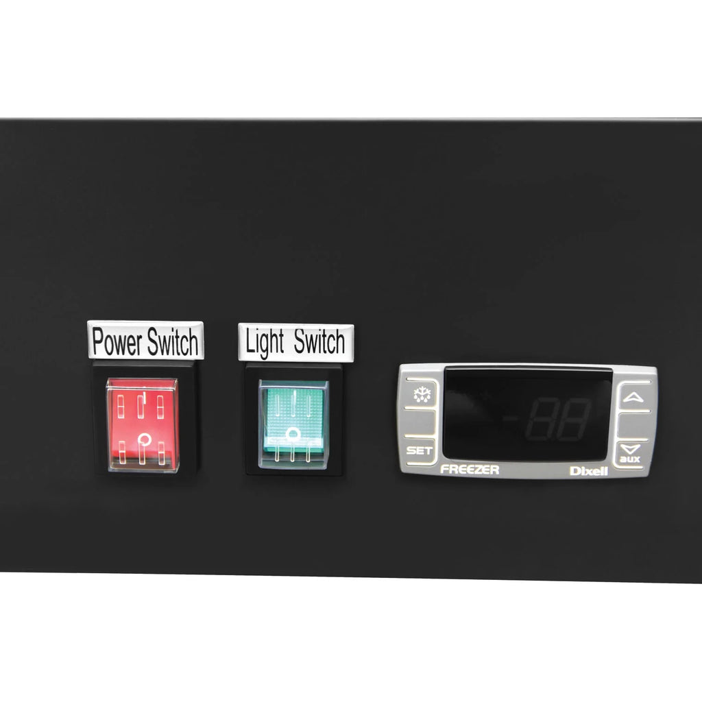 Black 45 Cu. Ft. Glass Door Merchandiser Freezer Q706