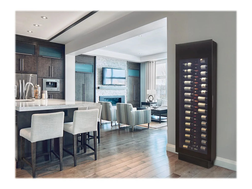 Black 30 Bottle Wine Cooler with Digital Thermostat X613