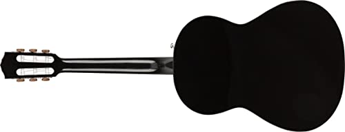 Black Nylon String Acoustic Guitar T5086