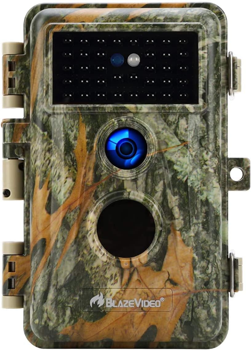 2-Pack Outdoor Camo Trail Cameras Night Vision 24MP 1296P MP4 Video Motion Activated Waterproof Camera F276