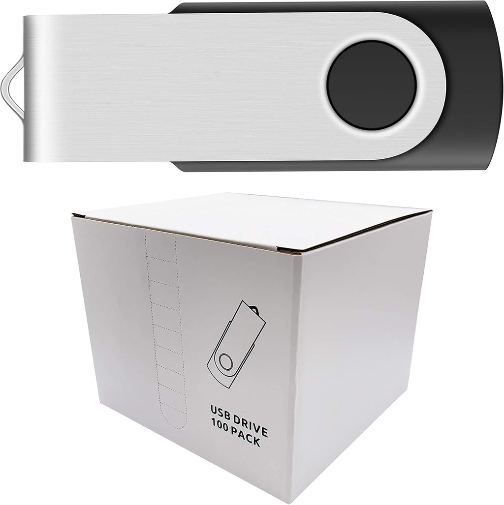 USB 2.0 4GB Flash Drives 100 Pack C9705