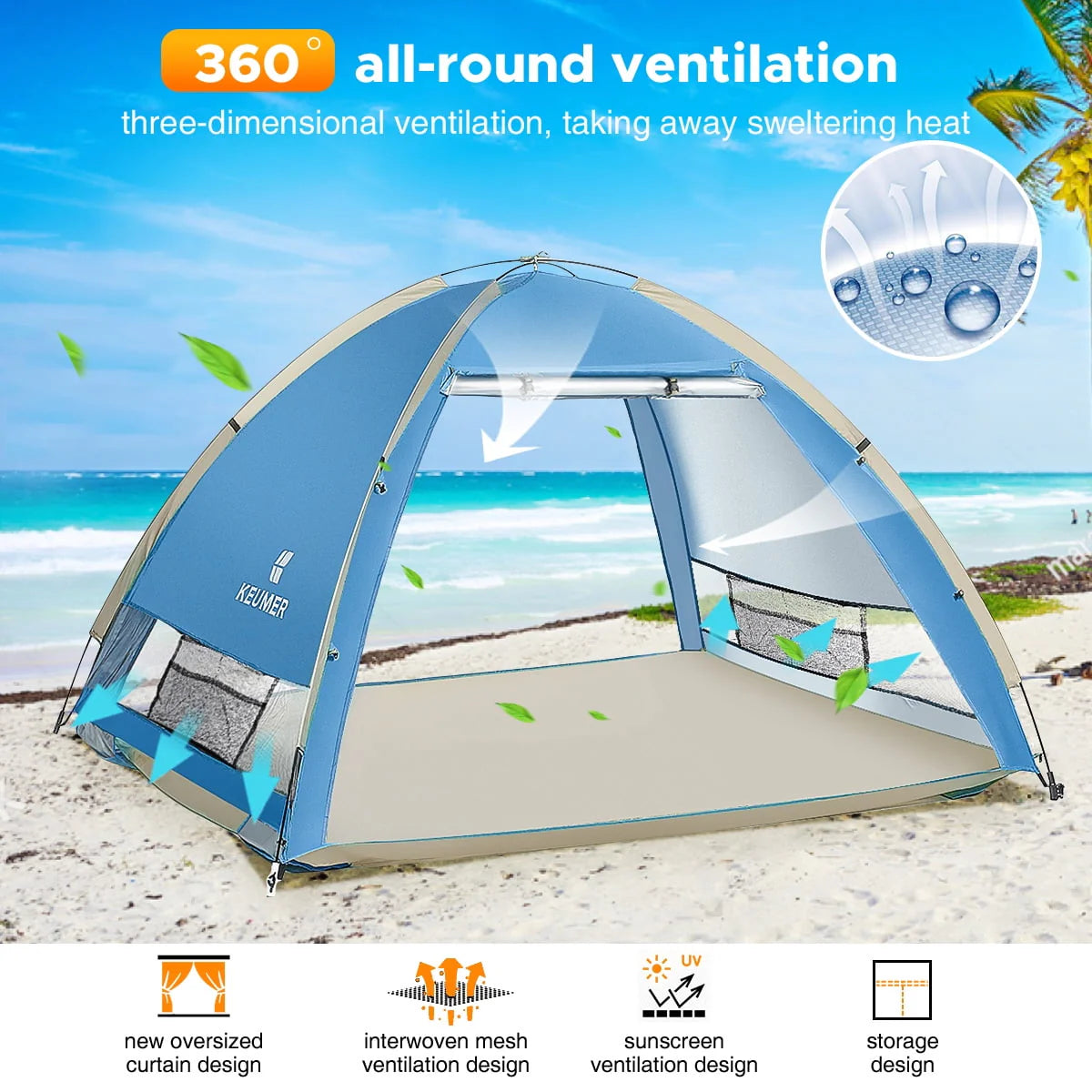 4 Person Dome Tent I3510