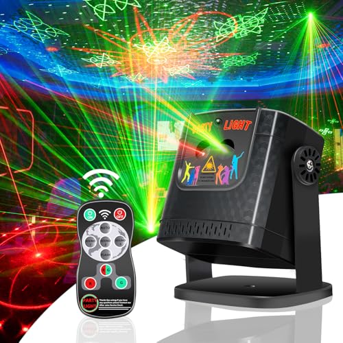 Sound Activated Strobe & Disco Ball Laser Lights Projector X270363