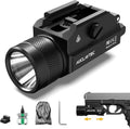 1200 Lumens Mounted Pistol Flashlight with Strobe Mode C402093