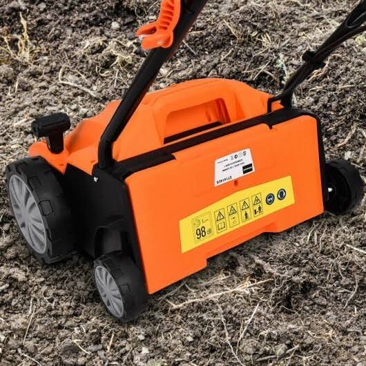 Corded Electric Lawn Mower Scarifier and Dethatcher U469915