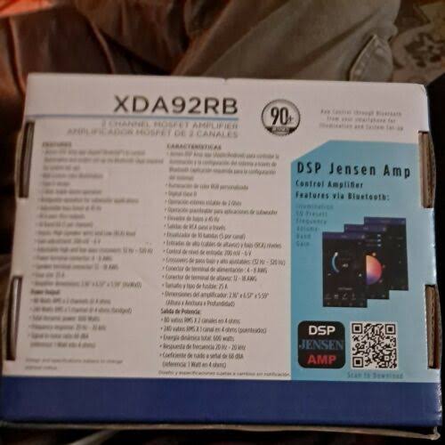 Class-D 2-Channel 600W Car Amplifier T699