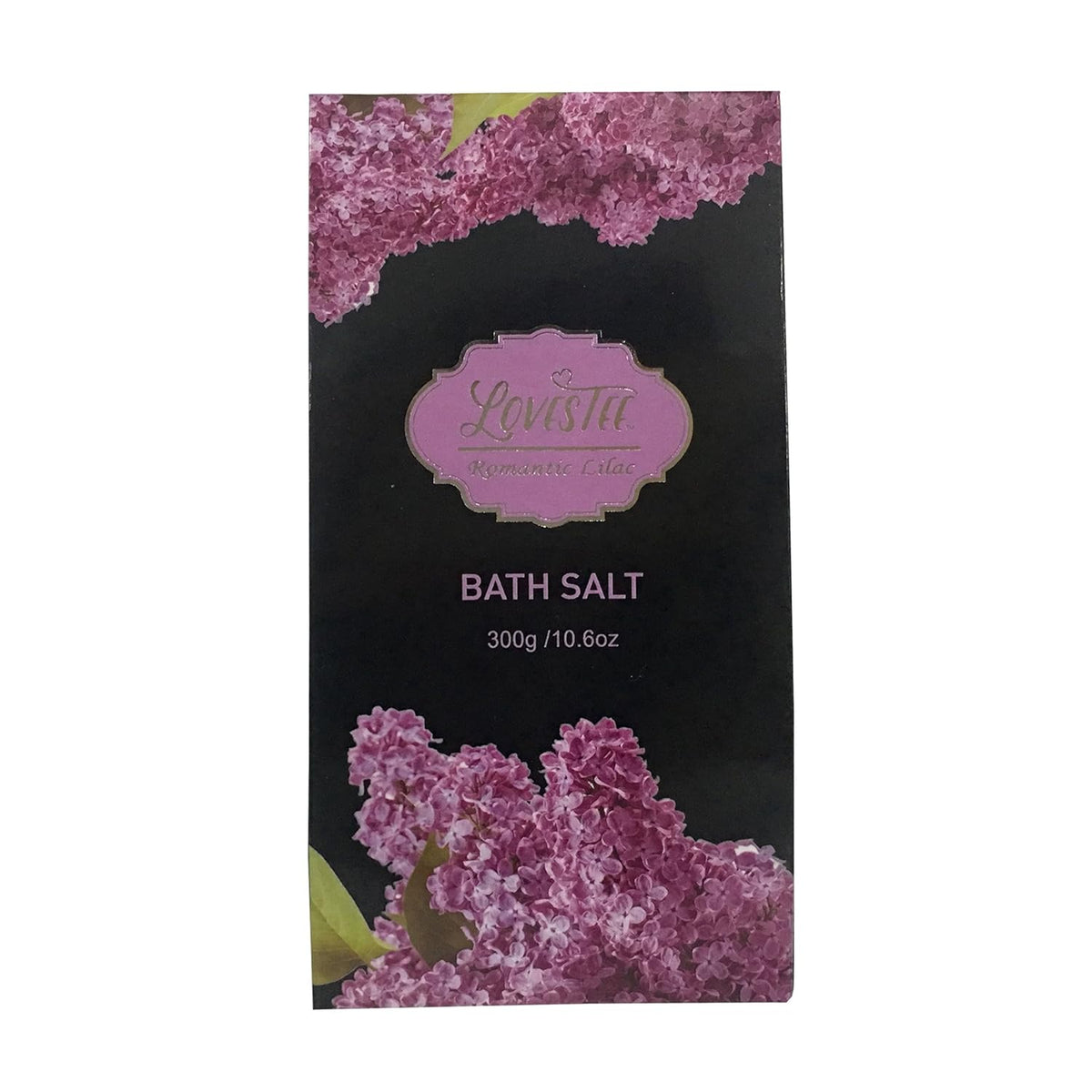 Lavender Bath and Body Set with Shower Gel, Body Lotion, Hand Lotion, Bath Salt, Flower Sponge and EVA Sponge T3307