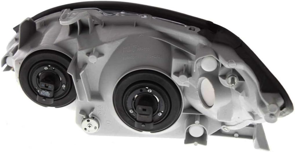 Chrome Headlight Assembly for Toyota Camry 2002 2003 2004 Passenger Side M843