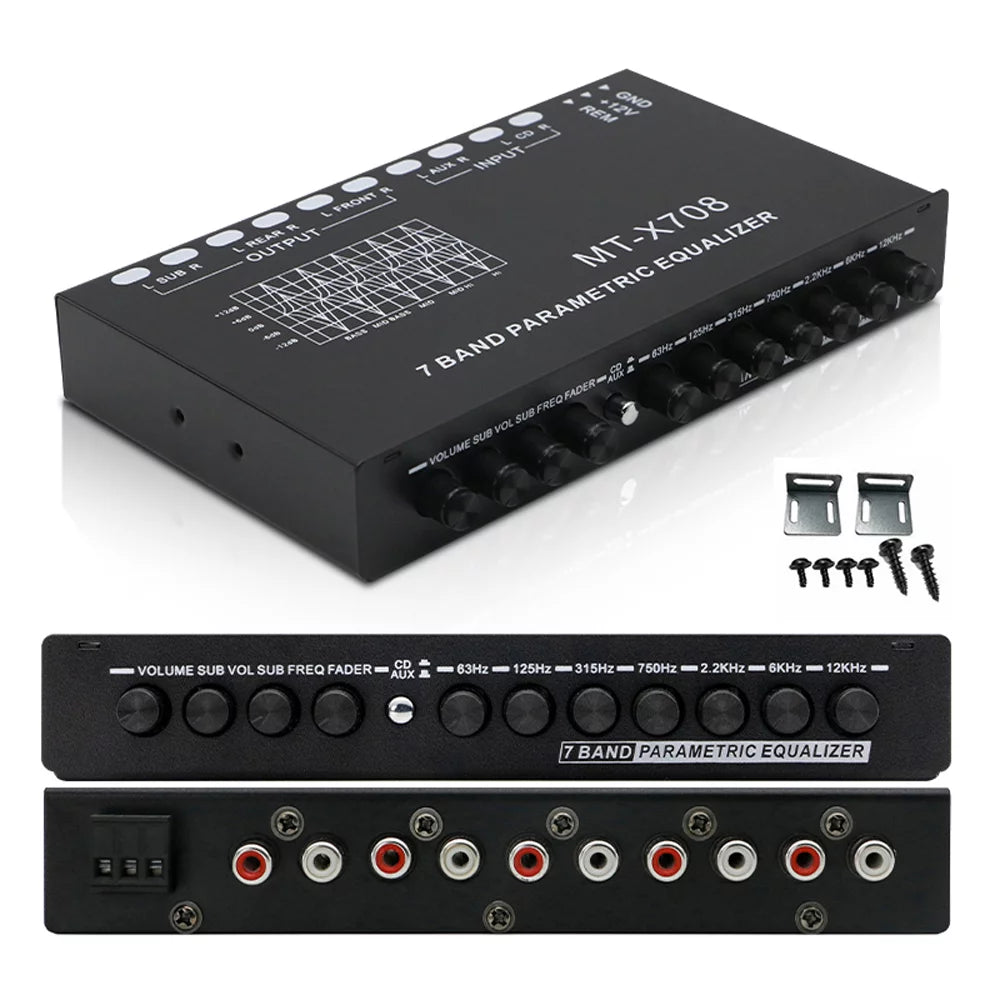 7 Band Car Audio Equalizer O646