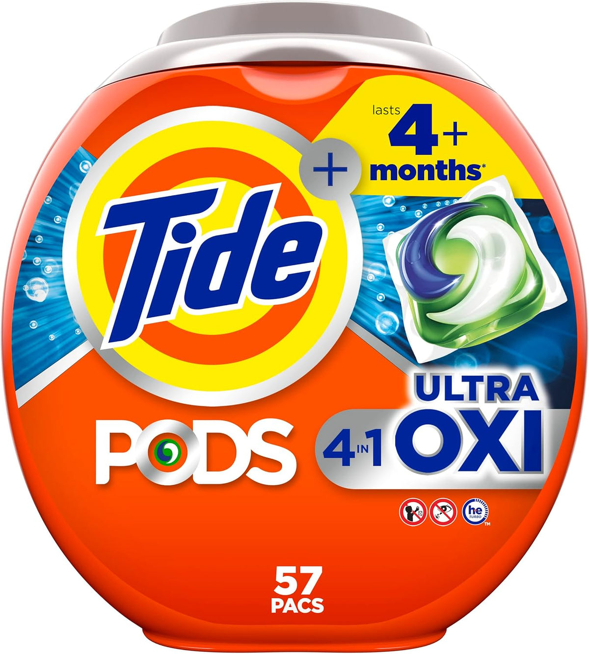 57 Count Liquid Laundry Detergent Pacs V744