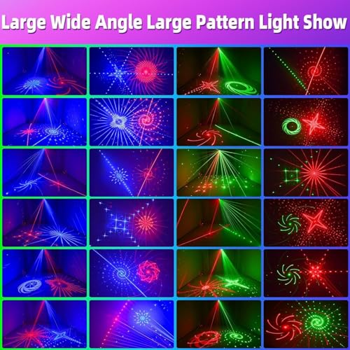 Sound Activated Strobe & Disco Ball Laser Lights Projector X270363
