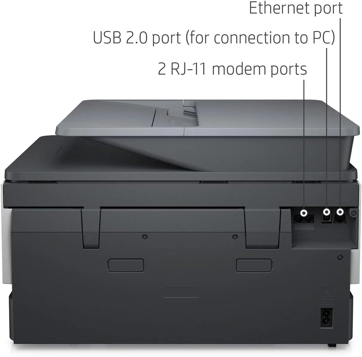 HP OfficeJet Pro All-in-One Wireless Color Inkjet Printer, Gray X5474