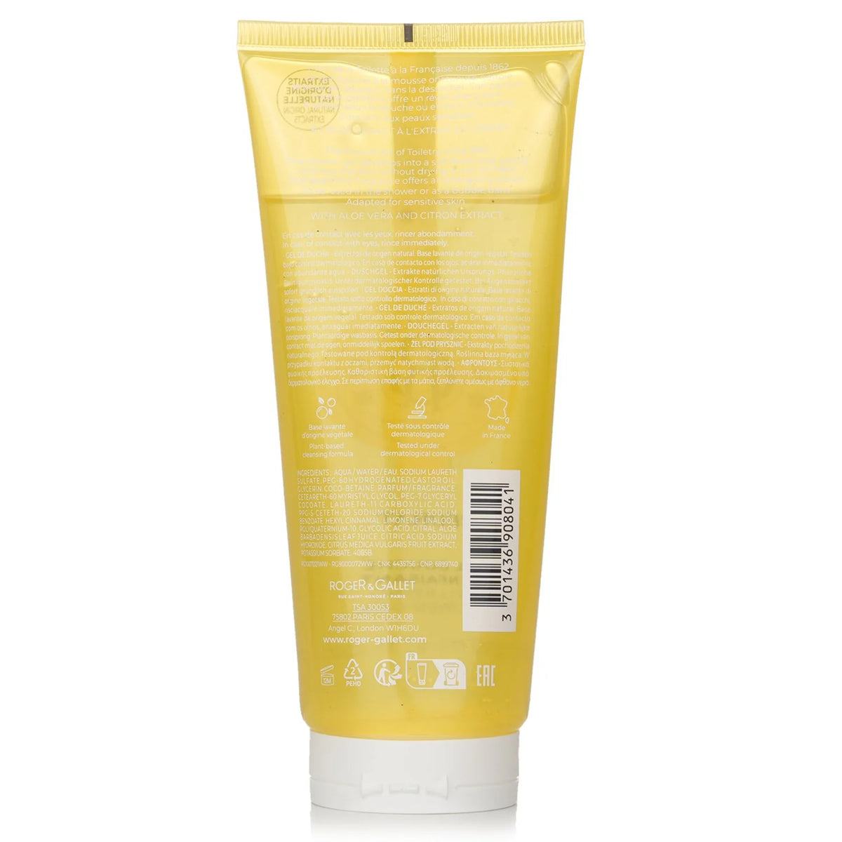 Cedrat Shower Gel 200ml V7029