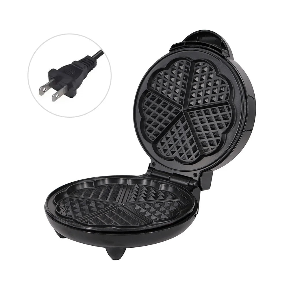 1000W Heart-Shaped Waffle Maker I566