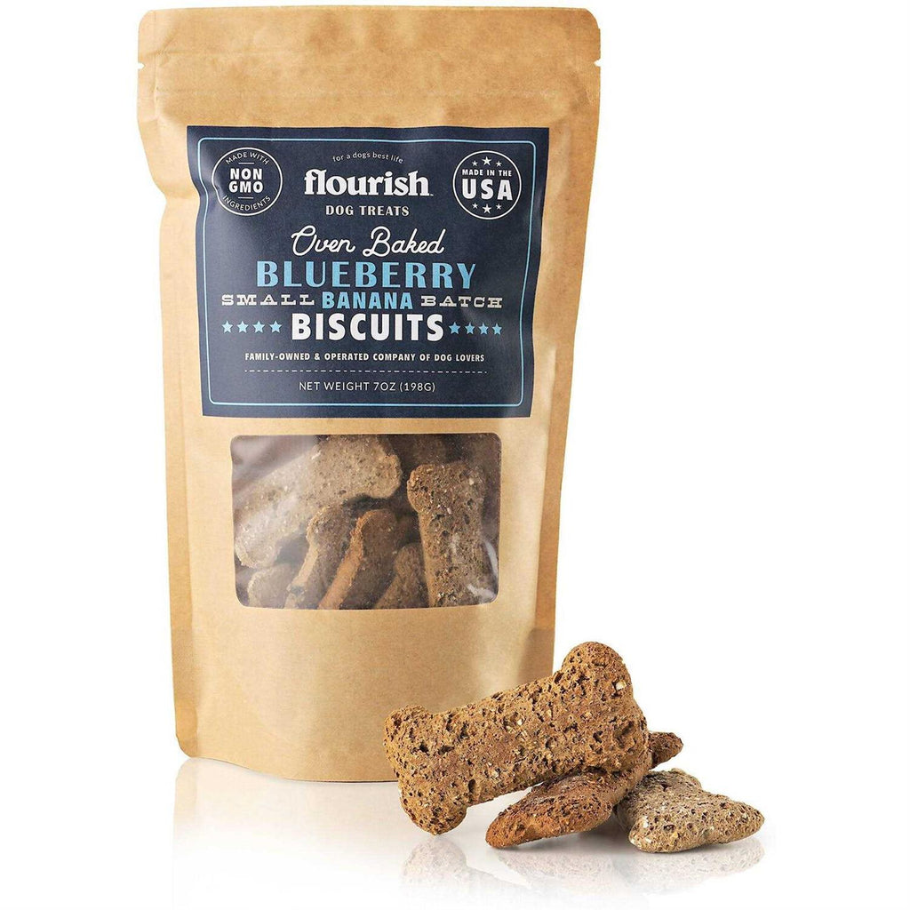 Peanut Butter Banana Biscuit Dog Treats W539063