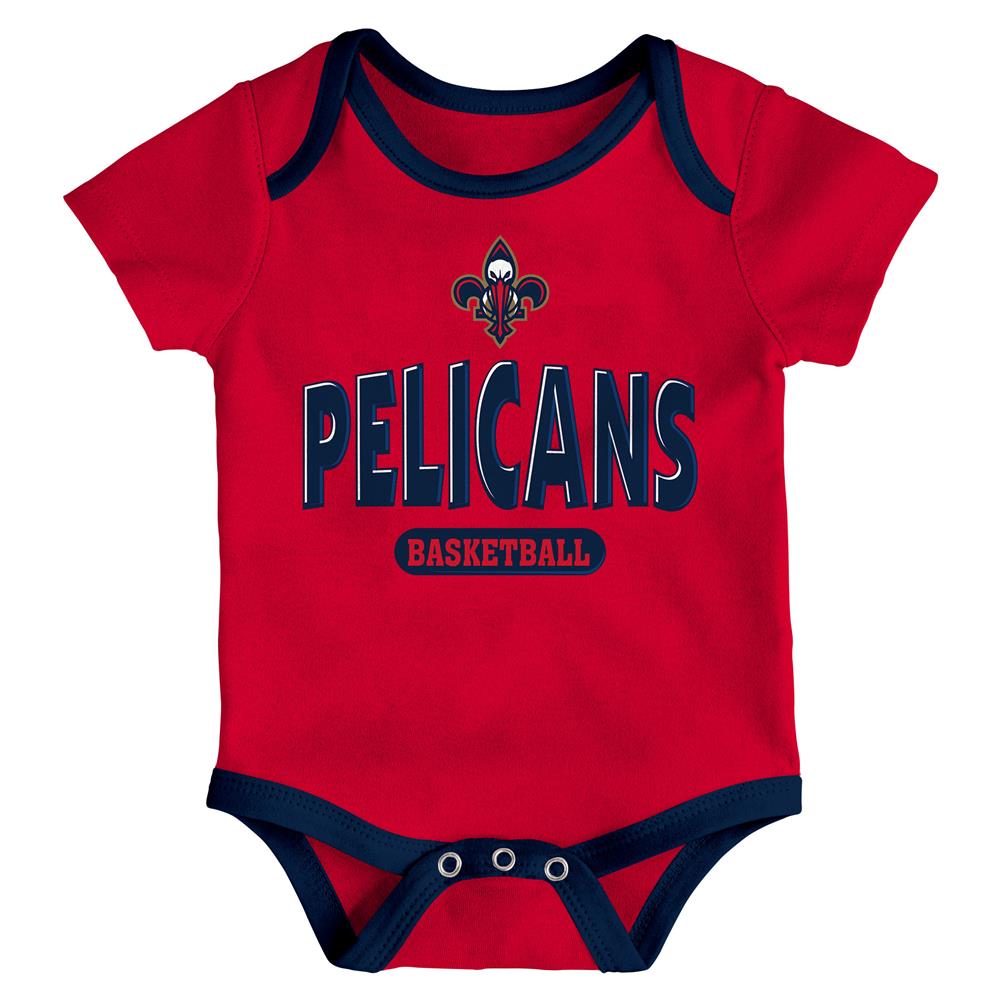 New Orleans Pelicans Infant Creeper Set 3 Pack S43883