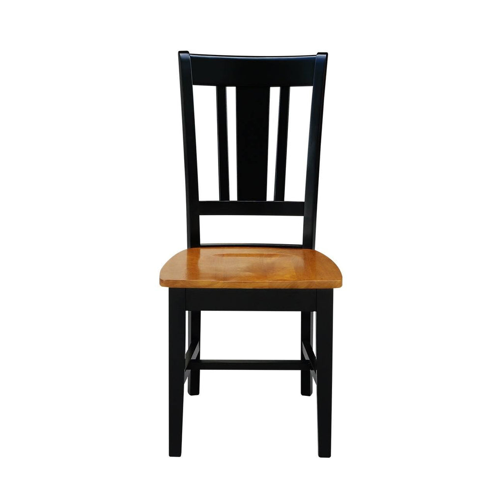 Espresso Round Top Pedestal Table with 2 Chairs N414931