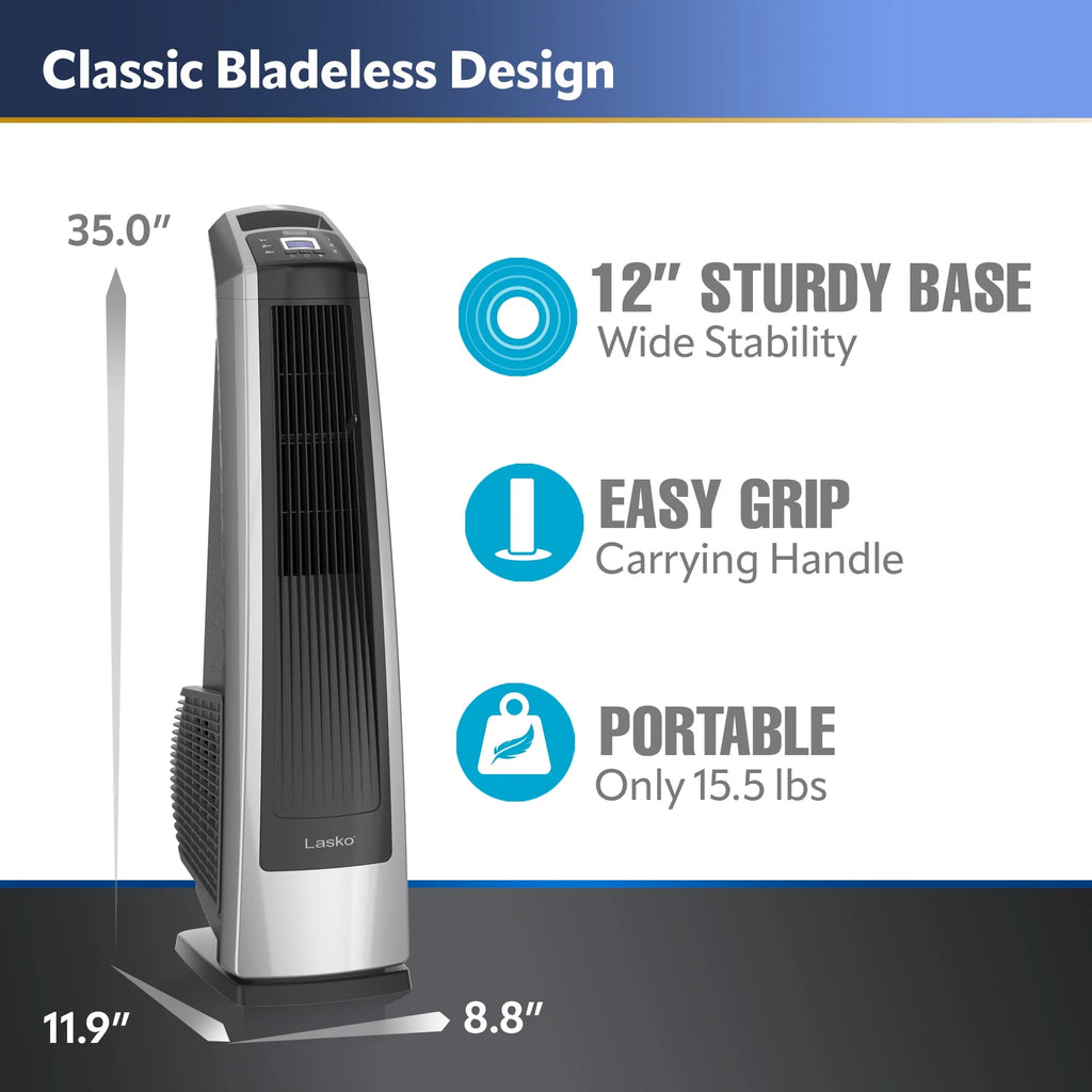 High Velocity Oscillating Tower Fan with Remote Control O799