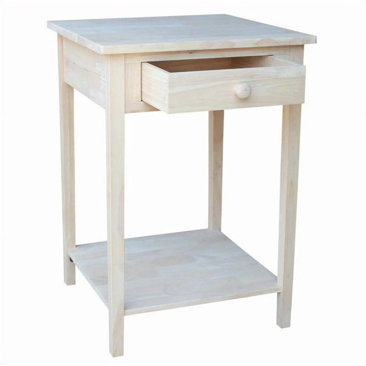 Unfinished 1-Drawer Bedside Table I98983