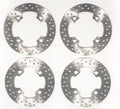 Front And Rear Brake Rotors Discs C117196