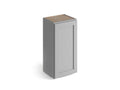21-in W x 36-in H x 12-in D Gray Birch Door Wall Stock Cabinet N603