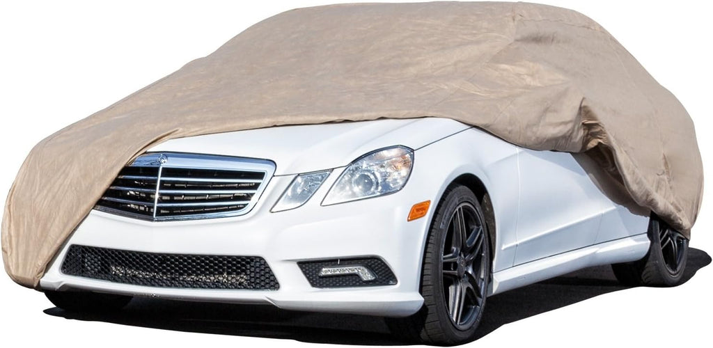 Tan 19 feet 4 Layer Waterproof Dustproof Cover X907161