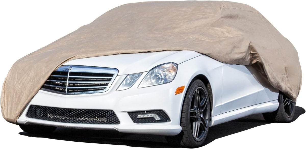 Tan 19 feet 4 Layer Waterproof Dustproof Cover X907161