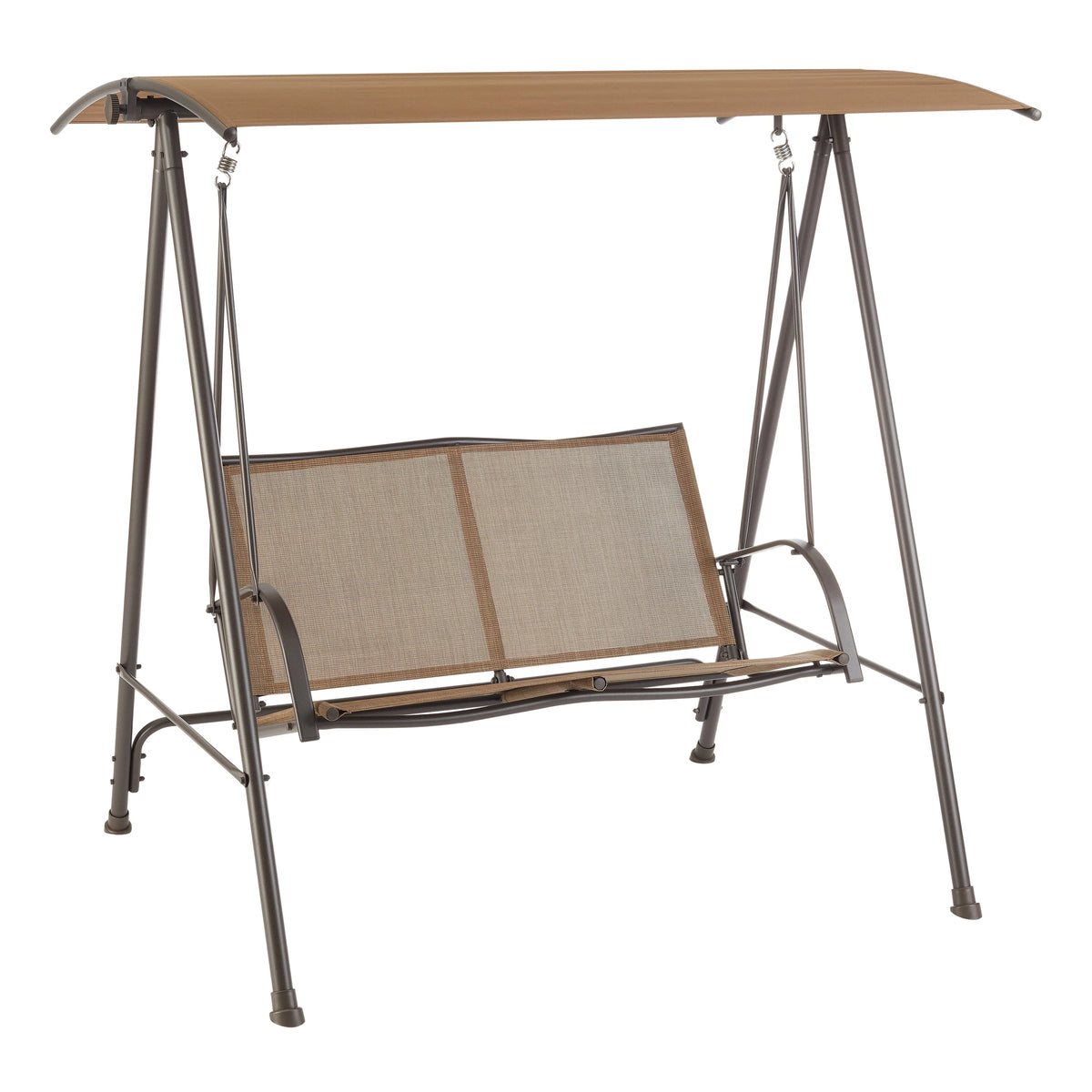 2-Seat Steel Canopy Porch Swing L50357