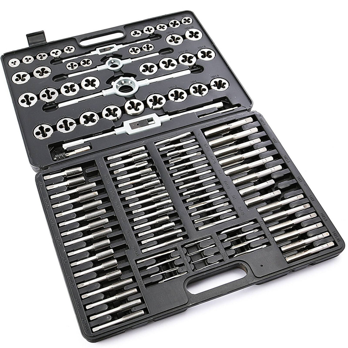110 Pcs Tungsten Steel Tap and Die Set Q641