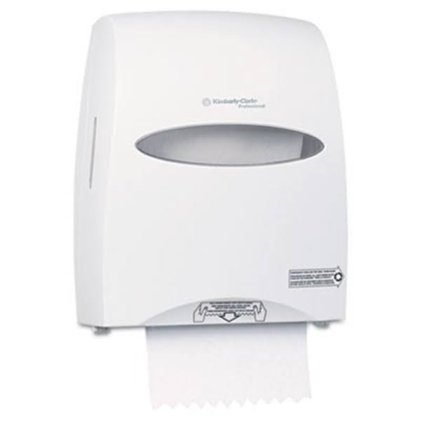 White Sanitouch Roll Towel Dispenser X742