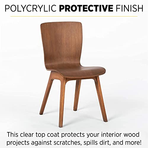 Clear Gloss 11.5 oz Aerosol Can Protective Finish Spray for Wood (Pack of 2) J82078