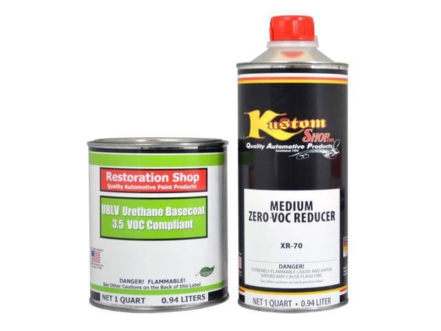 Green Metallic Low VOC Urethane Basecoat Car Auto Paint Kit S548