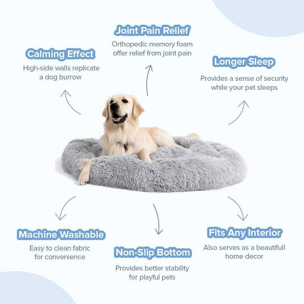 Calming Anti Anxiety Dog Bed F54970