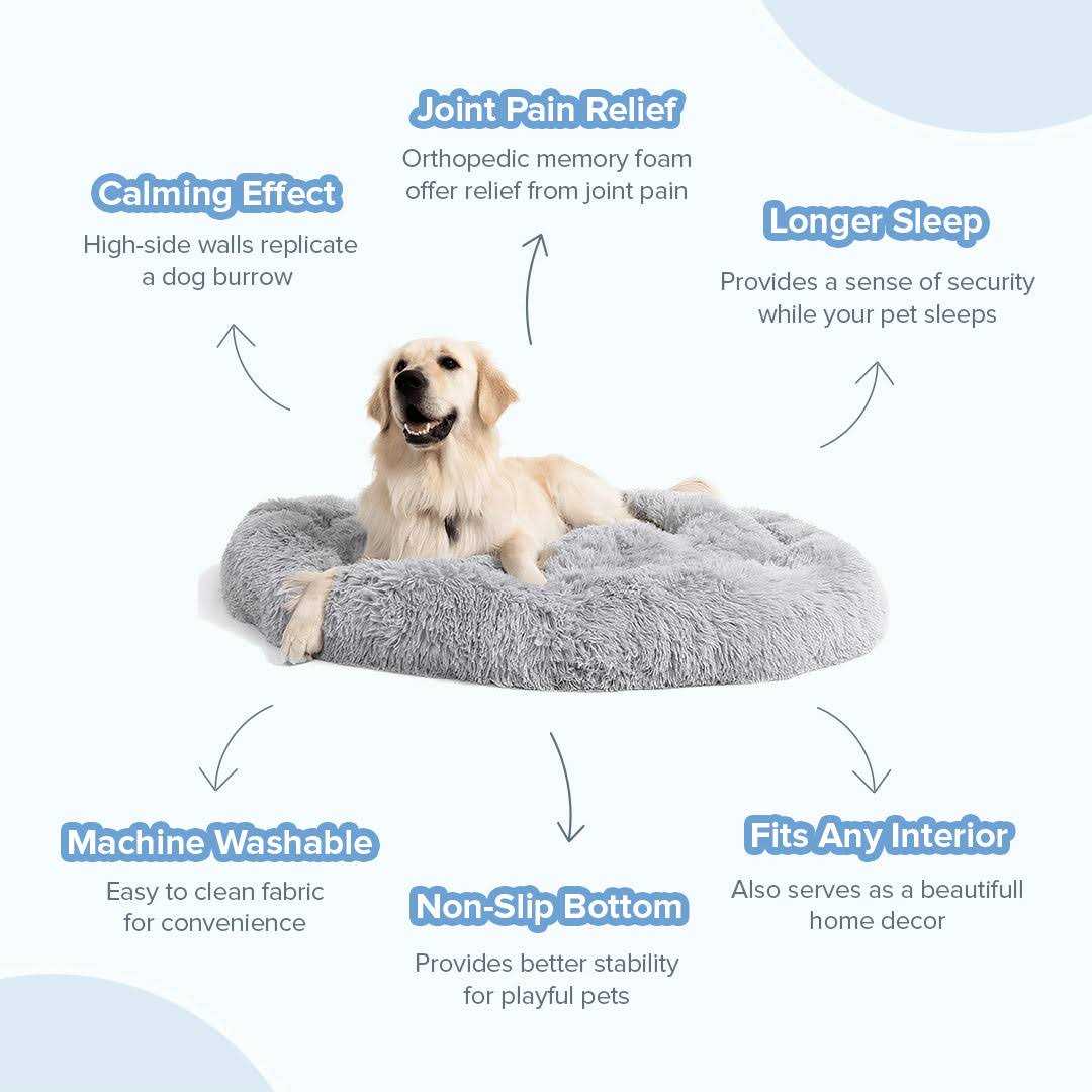 Calming Anti Anxiety Dog Bed F54970