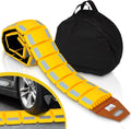 Heavy Duty Reflective Plastic Speed Bump for Driveway Roads Parking Lot K736