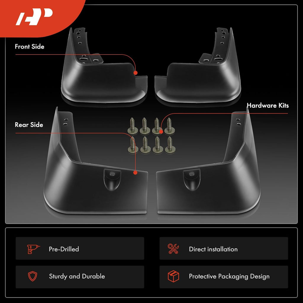 Mud Flaps Splash Guards 4-PC L5375