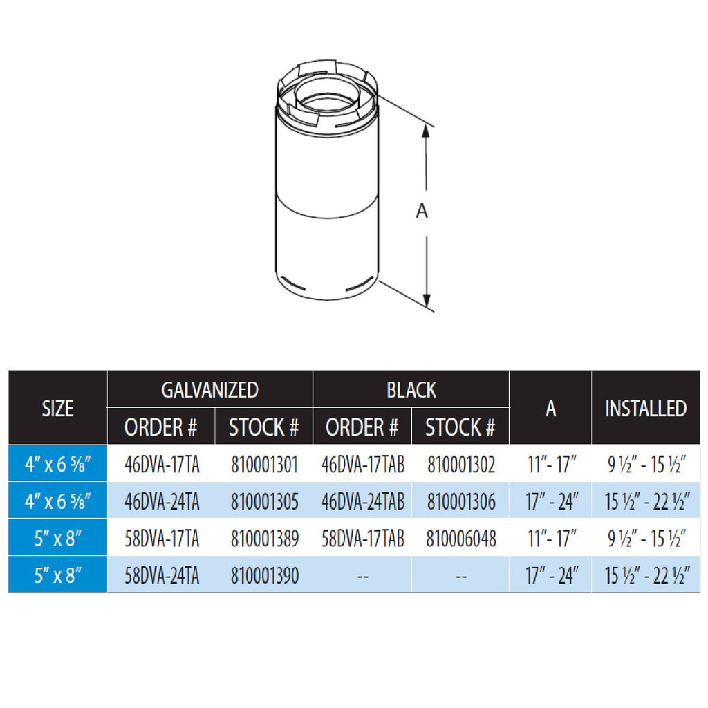 Adjustable Pipe Z206279