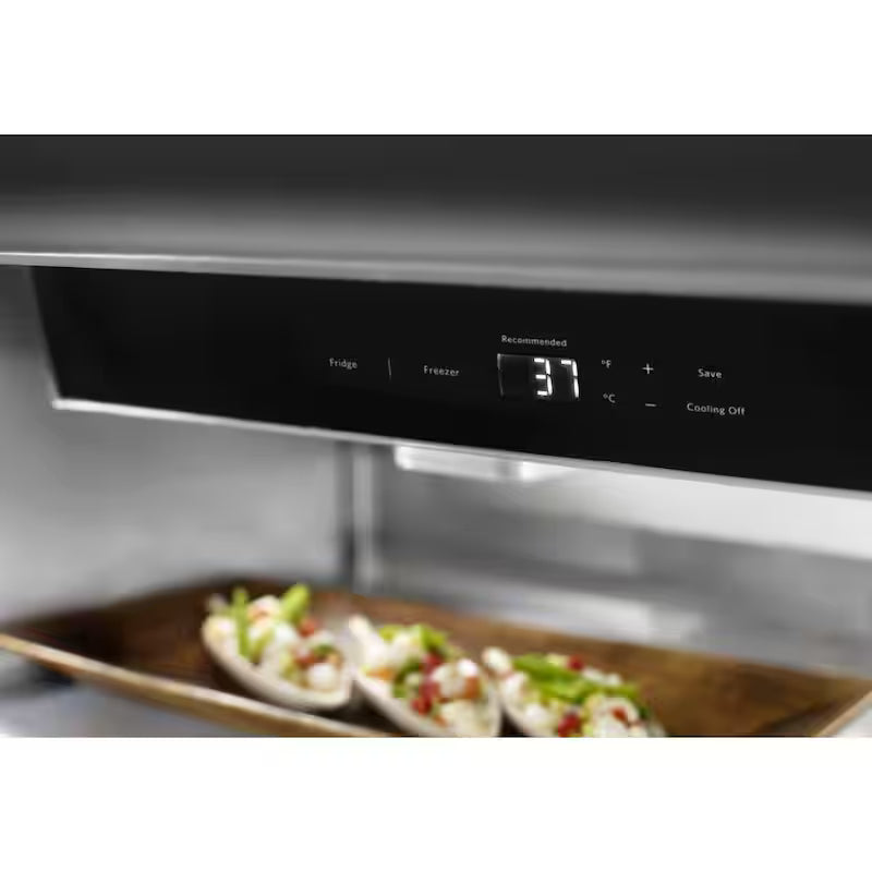 20.9 cu. ft. Built-In Bottom Freezer Refrigerator in Stainless Steel I732